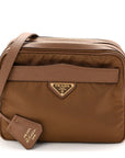 Tessuto Nylon Saffiano Re-Edition 1978 Messenger Bag Sughero