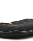 Re-Nylon Tessuto Impuntu Quilted Re-Edition 1995 Chaine Pouch Black