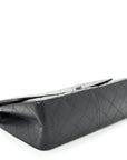 Aged Calfskin Quilted 2.55 Reissue 227 Flap Dark Grey