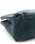 Nappa Intrecciato Medium Classic Chain Strap Tote Mallard
