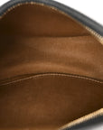 Triomphe Canvas Calfskin Ava Shoulder Bag Tan