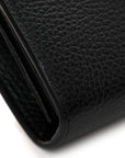 Calfskin Mini Dionysus Chain Wallet Black