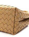 Nappa Intrecciato Medium Andiamo Shoulder Bag Dark Praline