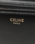 Shiny Calfskin Medium Triomphe Black