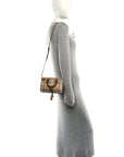 Vintage Check Mini Bowling Bag Briar Brown