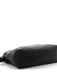 Nappa Medium Flamenco Knot Bag Black