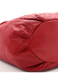 Nappa Intrecciato Patchwork Hobo Red