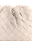 Nappa Intrecciato The Mini Pouch Chalk