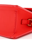 Rubberized Calfskin Le Chiquito Moyen Red