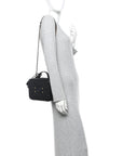 Caviar Quilted Medium CC Filigree Vanity Case Black
