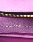 Grained Calfskin Small The Tote Bag Regal Orchid