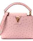 Ostrich Capucines Mini Pink