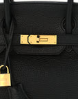 Togo Birkin 30 Black