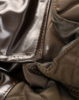 Nylon Quilted Bromley Hobo Brown
