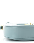 Boarded Dyana Lux Calfskin Small Jackie 1961 Hobo Dusty Azure