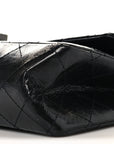 Glazed Calfskin Quilted 2.55 Reissue 226 Flap So Black