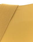 Soft Grained Calfskin Small Sangle Bucket Bag Ocre