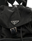 Tessuto Nylon Vela Cinch Backpack Black