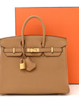 Togo Birkin 25 Biscuit