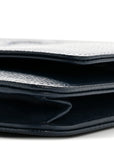 Caviar Timeless CC Wallet on Chain WOC Navy Blue