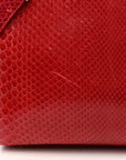Snakeskin Medium Lady D1OR Pink