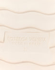 Mesh Lambskin Sporty Web Stretch Ankle Tie Espadrilles 37 Optic White