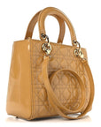 Patent Cannage Medium Lady D1OR Beige