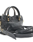 Agneau Giant 12 Gold Hardware Mini City Anthracite