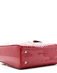 Patent Cannage Small Lady D1OR Cherry Red