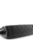 Aged Calfskin Quilted 2.55 Reissue 225 Flap Black