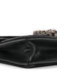 Velvet Super Mini Dionysus Shoulder Bag Black