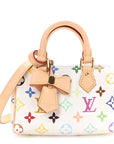 LV X TM Monogram Multicolor Nano Speedy White