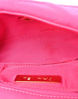 Jersey Quilted CHNL 19 Waist Bag Pink