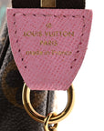 Monogram 2022 Christmas Animation Paris Mini Pochette Accessories Pink