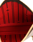 Damier Ebene Complice Trunks and Bags Mini Pochette Accessories Red