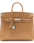 Togo Birkin 25 Biscuit