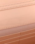 Caviar Quilted CC Turnlock Wallet On Chain WOC Beige