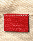 Pebbled Calfskin Small Soho Disco Bag Vibrant Red
