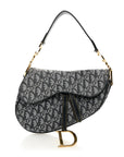 Monogram Saddle Bag Blue