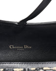 Oblique Saddle Chain Long Wallet Blue