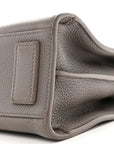 Grained Calfskin Nano Supple Sac De Jour Fog