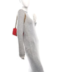 Lambskin Quilted Mini Lola Bag Bright Red