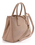 Saffiano Small Galleria Double Zip Tote Cammeo