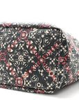Coated Canvas Coco Small Tote Black