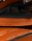 Cuoio Romano Snakeskin Selleria Mini Peekaboo Iconic Satchel Cappuccino