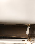 Lambskin Cannage Small My ABCD1OR Lady D1OR White