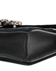 Suede Super Mini Dionysus Shoulder Bag Black