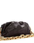 Calfskin The Pouch Chain Grape