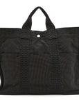 Canvas Herline MM Tote Grey
