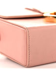 Smooth Calfskin Micro 30 Montaigne Flap Bag Pale Pink